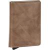 Secrid Slim Wallet Vintage SV Talpa Pelle Marrone 4 Carte con o 6 Biglietti Senza Goffratura Misura 10.2x6.8x1.6cm SV Talpa, talpa, 10,2 x 6,8 x 1,6 cm, Classico