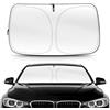 D-Lumina Parasole per Parabrezza Auto, Parasole Auto Parabrezza Interno, Resistente ai Raggi UV, Pieghevole e Portatile, Adatto la Maggior Parte dei Veicoli (L-80x140cm)