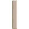 MG Design Pannelli decorativi per pareti 3D 15 x 90 cm imbottito Beige - per una facile installazione, in tessuto velour - testiera per camera da letto, decorazione del soggiorno