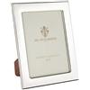 SEC OF FLORENCE 7344/18x24IT Cornice Portafoto in Argento Massiccio 925 con Retro in Legno Mogano