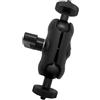 PURPLELILY Adattatore professionale in alluminio rotante a 360 gradi per attrezzatura fotografica Supporto per fotocamera Supporto per telefono Monitor Luce video Supporto per telefono in alluminio Supporto per