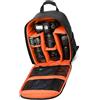 HDOYTXXM Zaino per fotocamera Borsa a tracolla digitale per video Custodia impermeabile per foto Zaino DSLR Tracolla ergonomica Borsa da esterno impermeabile