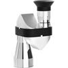Lapiglo Telescopio monoculare HD 8 x 20 costruito con struttura in metallo e vetro per una maggiore durata durante l'uso all'aperto, incluso per birdwatching campeggio ed escursionismo (argento)