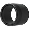 vhbw Paraluce compatibile con Canon RF 100-400mm F5.6-8 IS USM 67 mm obiettivo nero, plastica, rotondo, attacco a baionetta