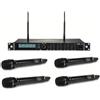 JTS R-4+JSS-4B (654-690 MHz) Sistema wireless UHF PLL con R-4 a 4C+4 Mic Palmari
