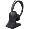 Yealink WH64 Dual Teams Headset On-Ear Nero DECT Bluetooth