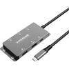 Vivolink VLUSBCHUB - 2.0/3.2 Gen 1 (3.1 Gen 1) - USB Tipo-C - Uscita HDMI - Uscita DisplayPorts (VLUSBCHUB)