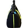 ZUZZEE Borsa a tracolla sportiva per pickleball, 10 l, leggera, resistente all'acqua, per racchette da tennis e badminton (XH002)