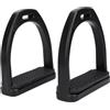 SIXRUN Staffe per Staffe in Plastica Ad Alta Resistenza da 2 Pezzi con Cuscinetto in Gomma Antiscivolo per Comodi Accessori da Equitazione (Grande)