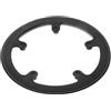 ABOOFAN Paracatena Bicicletta in Plastico Nero per Corona 40 Denti, Protezione Catena Bici per Mountain Bike e Bici da Strada Montaggio Facile e Corsa Stabile