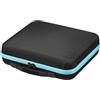 LPACXBYD Custodia Biliardo 16/32 Griglie Palle da biliardo Borsa viaggio Custodia for palline Snooker portatile imbottito in spugnaAccessori for organizer(Black 22 Grids)