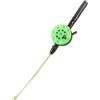 GOOHOCHY Canna da Pesca per Portatile in Abs Leggera Design Ergonomico, per Principianti e Attività di Pesca All'aperto