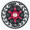 AWEUDNHI Cassette e pignoni Adatto per Cassetta Leggera ZRACE Alpha 10s 11s 12s MTB Ruota Libera, HG/MS XD, 46T 50T 52T Corona dentata(MS Black 10-50T)