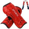 Generic Parastinchi per bambini, cuscinetti protettivi per gambe, in morbida spugna, per ciclismo, basket, skateboard, basket, calcio, pattinaggio