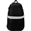 WANGSHAOWEI Coprizaino Impermeabile Zaino Riflettente Con Copertura Antipioggia, Impermeabile Da 20L 35L 45L 60L, Custodia Antipolvere For Arrampicata Su Campeggio All'aperto Escursionismo(Orange,15-25L)