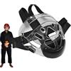 Generisch Maschera per il viso per boxe e marziali, in policarbonato trasparente + maschera sparring per karate, 20 x 21 cm, attrezzatura di protezione per il viso per bambini e adulti