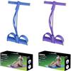 kasaviva 1 Pezzo Elastico Fitness con Pedali Resistenza 7,5 kg 2 Colori