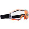 AMONIDA Occhiali di Protezione Sopra gli Occhiali Antiappannamento e Antigraffio 1 Paio per Ciclismo e attività All'aperto Materiale in Gomma PC (ORANGE)