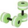 Generico 1 Pairs Foam Dumbbell,Swimming Weights Water Dumbbells,Pool Resistance Aquatic Fitness Equipment,Multifunctional Exercise Aqua Portable