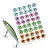 Generic Adesivi autoadesivi 4D Lure Eye - Costruzione realistica elevata elevata, attrazione del flash d'acqua profondo, facile da applicare migliora l'attrazione 'esca trigger | Visog