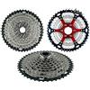 AWEUDNHI Cassette e pignoni Adatto per Cassetta per Bicicletta ZRACE a 10 velocità MTB Ruota Libera 11-42T / 11-46T 11-50T Staffa in Lega di Alluminio, Adattatore 0 Corona dentata(10s 11-46T)