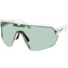 Scott Sport Shield AMP Occhiali da ciclismo con lenti intercambiabili, traslucido/verde cromato