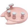 Generisch Attrezzo per esercitare la delle dita per pianoforte, correzione della pressione delle dita, per chitarra, 15,5 x 15,5 x 6 cm, strumento in silicone ABS per esercizi di tastiera, lezione