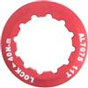AWEUDNHI Cassette e pignoni Coperchio Cassetta Bici da Corsa MTB Anello di Bloccaggio 11T AL7075 Tappo Ultraleggero per Ruota Libera 8S 9S 10S 11S 12S velocità K7 Corona dentata(Red)