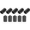 SIXRUN 10PCS Protezioni per la Punta della Stecca da Biliardo in Gomma Set di Coperture per la Punta della Stecca da Biliardo con Dimensioni 10mm 12mm 13mm 14mm per la Protezione del Bastone da (10mm)