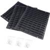 NRVTRE Set 3 strofinaccio per in Materiali PP Tavole per graffiare Corpo del Cavallo Promuove la della Pelle e la circolazione sanguigna Pannello AntiGraffio Stabile