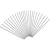 SkyjOy Raggi Bicicletta Raggi for Bici 24 Pezzi for Bicicletta in Acciaio E capezzoli for 255MM/275MM/289MM antiruggine for Parti di Ciclismo 27.5/26/29er(255MM)