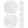 GATHINESS 6 Pezzi Pellicola Protettiva per Racchetta da Tennis Tavolo Doppio Strato in PVC Adesiva Professionale Facile da Usare per Protezione e Durata Migliorata