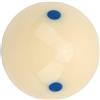 Stylebest Palla da Biliardo Dot-Spot da 57,2 Mm in Resina di Alta qualità, Durevole, per Allenamento, per Migliorare le abilità, 1 Pezzo (Punto blu)