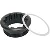 AWEUDNHI Cassette e pignoni Adatto per M6100 M7100 8100 Coperchio della Cassetta Anello di Bloccaggio Bullone Fissaggio Parti Bicicletta MS 12 Blocco Ruota Libera Corona dentata(Black)