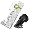 Generic Strumento di regolazione delle tacchette - Modelli SPD a doppia faccia () e (strada) | Modello professionale di allineamento del pedale, posizionatore di scarpe da bicicletta per una vestibilità
