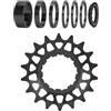 Generic Pignone per catena, attacco per cambio ruota 16T/18T, pignone posteriore, per bambini, giovani, adulti, principianti, mountain bike, bici da strada, attività all'aperto, città, strada
