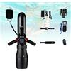 Generic Scooter d'acqua per adulti, motore brushless da 700 W, 29,9 m di profondità, manubrio staccabile a 9 velocità, scooter da mare per immersioni subacquee SUP paddle board