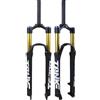 JIASHUNHE Forcella MTB Forcella for Bici Rimbalzo Regolabile MTB Sospensione Anteriore Ad Aria 26/27,5/29 Pollici 120 Mm di Escursione A Sgancio Rapido Accessori for Biciclette(27.5 Straight)