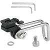 Generico Cycling Part Holder Stand for Bikes Front Light - Bikess Light Fork Mount, Bicycles Headlight Forks Bracket, Versatile Stylish Fork Mount Headlight Bracket for Cycling Bikes