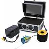 TRDEWR Fish Finder 12 Luci Bianche Monitor A Colori TFT da 7 Pollici Telecamera Subacquea for Pesca HD con Funzione DVR A Batteria Lunga Corda Ad Alta Tenacità(15m-with DVR)