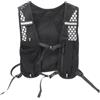TUKNN Gilet da Corsa per Uomo e Donna, Zaino Trail Running Super Leggero, Riflettente Gilet Running per Uomini e Donne, Cintura Regolabile Vest per Ciclismo Maratona Corsa Trekking (Grigio)