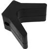 YARNOW Supporto a V in Gomma Nero per Carrello Barca, Accessorio Versatile Stabilità Migliorata, per Yacht e Imbarcazioni da Diporto
