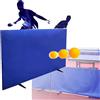Generic Recinzione pieghevole per ping-pong, divisorio temporaneo per uso interno ed esterno, design durevole e conveniente per una facile installazione