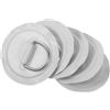 Toddmomy Set 5 D-Ring in Inossidabile per Kayak e Gommone Gonfiabile, Forma, Resistente All'ossidazione, per Sport Acquatici e Fissaggi Extra
