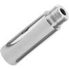Generic Tubo di Prolunga per Ballo, Accessorio in Acciaio, Premium, Professionale, Pratico, Portatile, Durevole, Facile da Installare, Collega a, 125 Mm