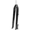 JIASHUNHE Forcella MTB Forcella for Bicicletta da 26/27,5/29 Pollici MTB in Lega di Alluminio for Mountain Bike 9 * 100 mm 28,6 (1-1/8 Senza Filettatura) Tubo Dritto(White-Red Logo)