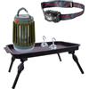 Ultimate Set Materiali Essenziali per La Pesca Notturna alla Carpa - Lampada da Testa