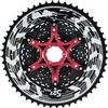 AWEUDNHI Cassette e pignoni Adatto per Cassetta Leggera Alpha 11s, 11 velocità, Ruota Libera per Bici MTB, 11-46T/50T/52T - Nero Corona dentata(11s 11-50T)