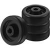 Yardwe 4 Pezzi Rullo per Attrezzature Fitness in Pp e Pa Rotazione, Versatile, per Allestimenti Palestra Domestica