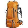 MKYYIOED Zaino Escursionismo Zaini da escursionismo campeggio 60 litri Borsa sportiva turismo for uomo all'aperto for arrampicata in viaggio con copertura antipioggia(Purple)